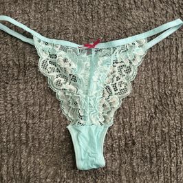 Bright Blue Thong