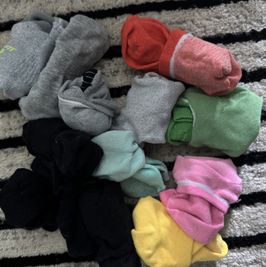 Used Solid Color Socks