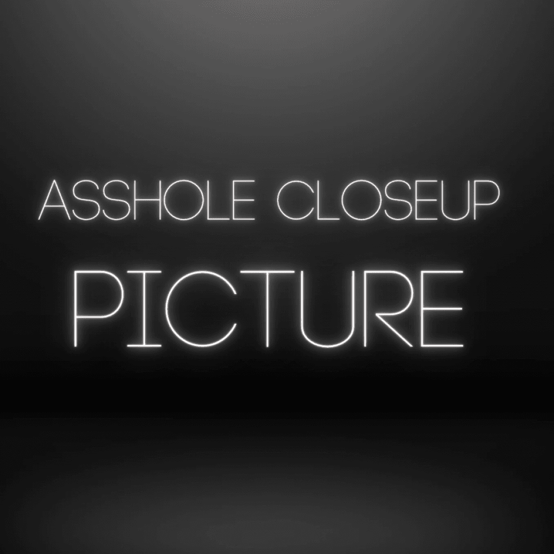 Closeup Asshole Pic