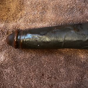 Leya Falcon Used BBC Dildo