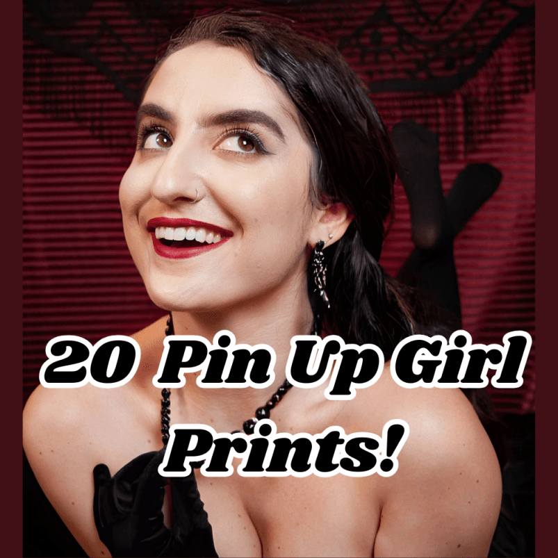 20 Pin Up Girl Prints!