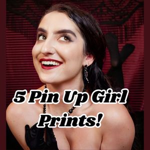 5 Pin Up Girl Prints!