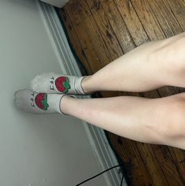 stinky blown out ankle socks