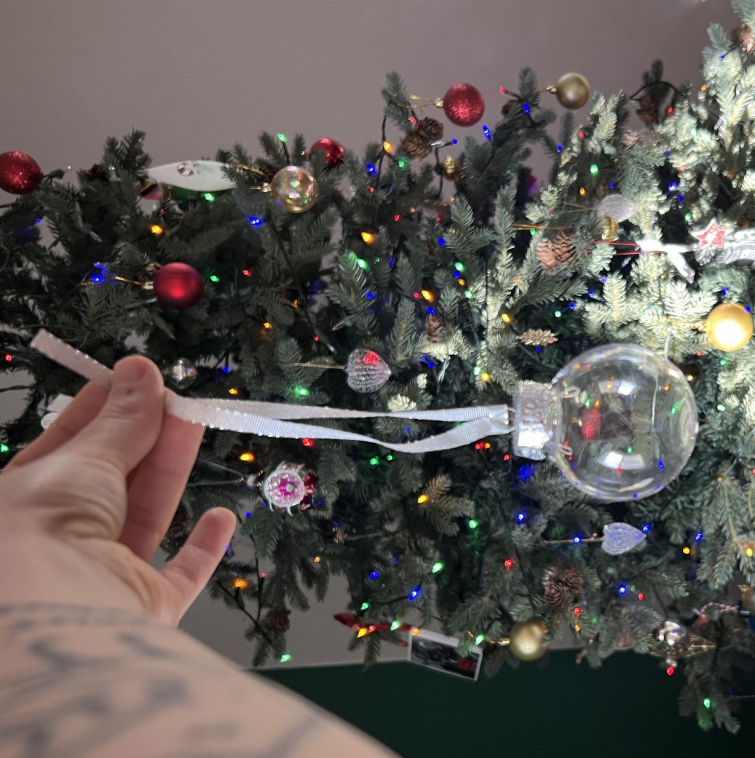 hand painted ornament