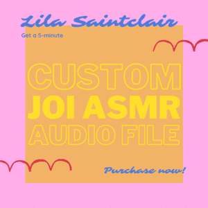 Custom JOI ASMR 5min Audio