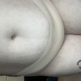 Nude Spandex Thong