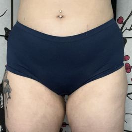 Navy Blue Cheeky Panties