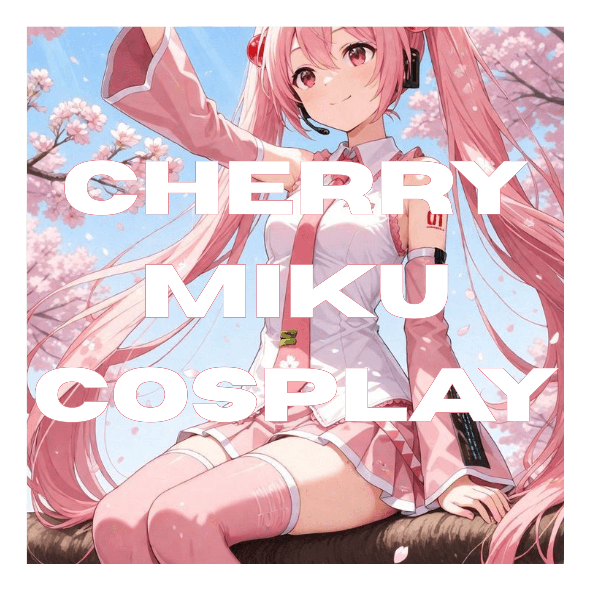 Hatsune Miku Cherry Cosplay and Custom Vid