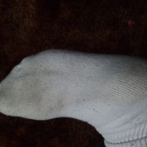 Worn socks