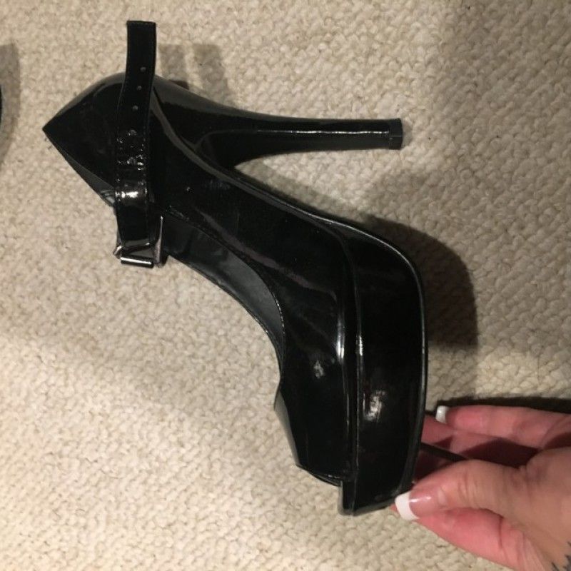 Black heels