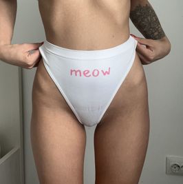 white panties