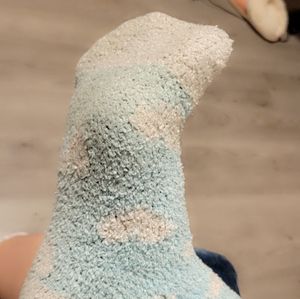 Fluffy Mismatched Socks