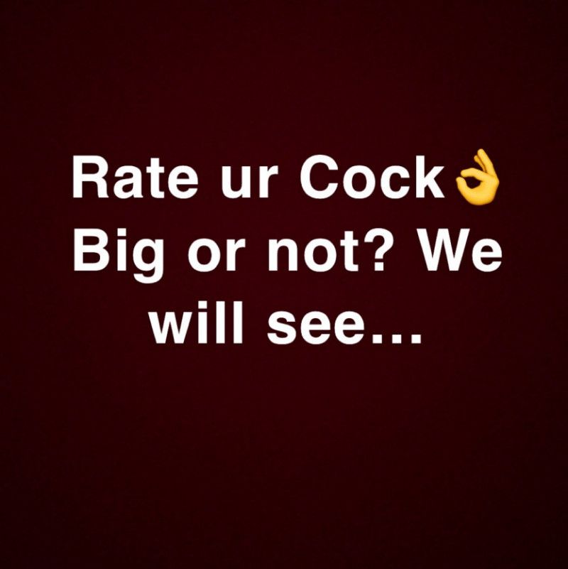 Rate your cock