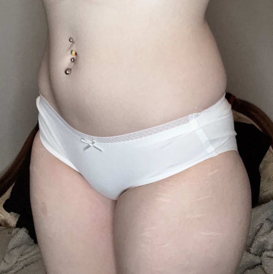 White Panty With Little Bow