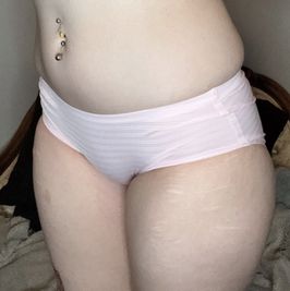 Pink Slighty See Through Panty