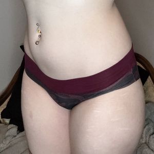 Maroon n Black Camo Panty