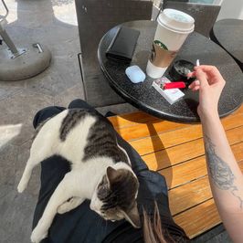 Treat me a cup of coffee