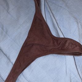 Lolas worn thong from workout and sauna