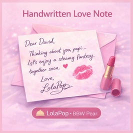 Handwritten Love Note