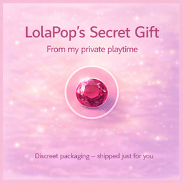 LolaPop Used Plug  From My Private Playtime