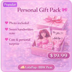 Personal Gift Pack  Cute Surprise Box