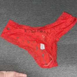Red Lace Panty