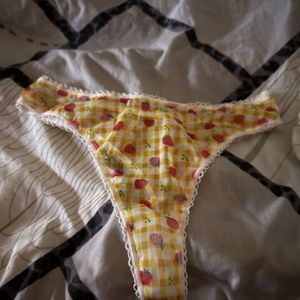 Cute panties with strawberries