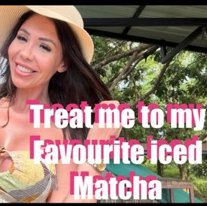 My favourite daily iced matcha drink