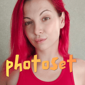 My horny photoset in red