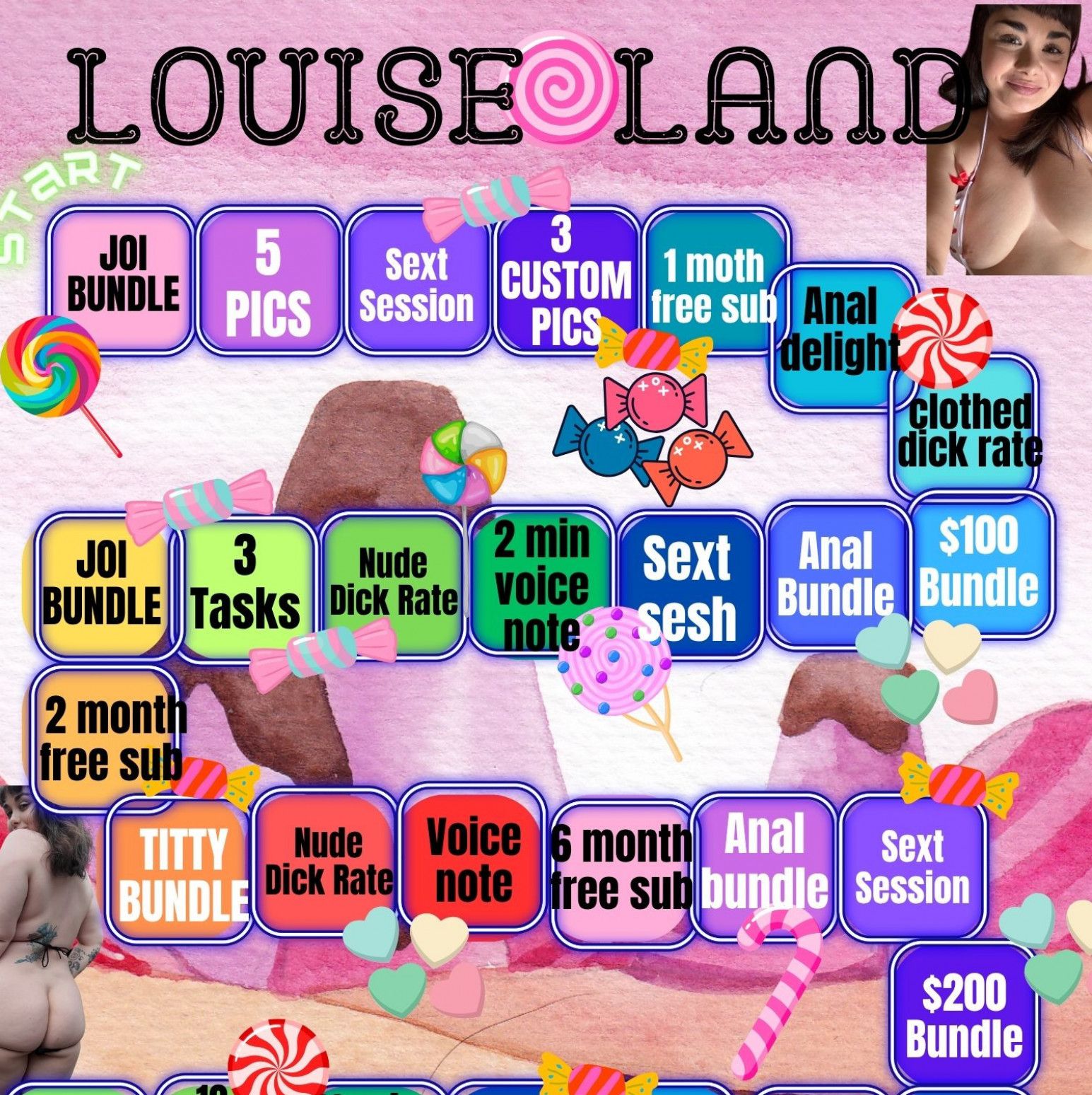 LouiseLand 2 spins
