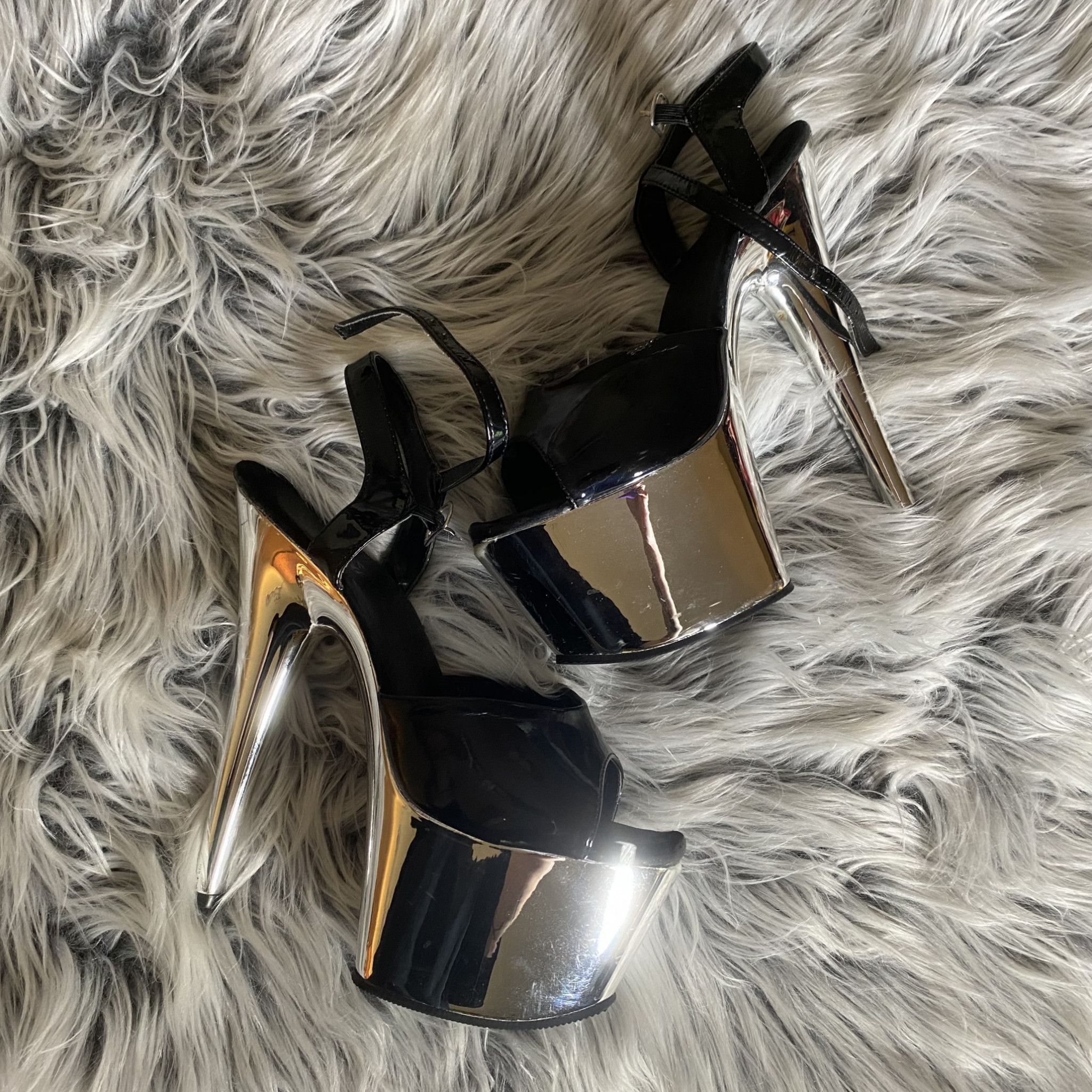 Very Well Worn Stripper Heels