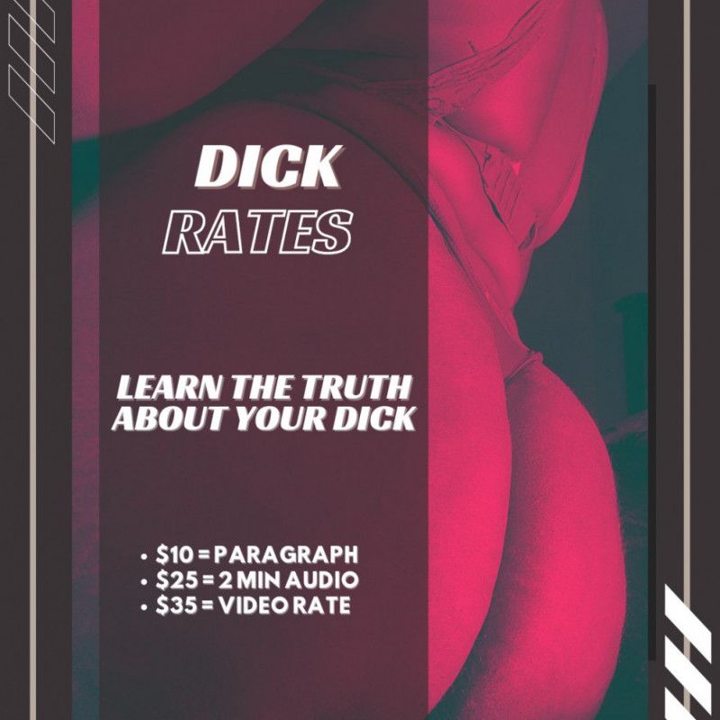 Audio Dick Rates