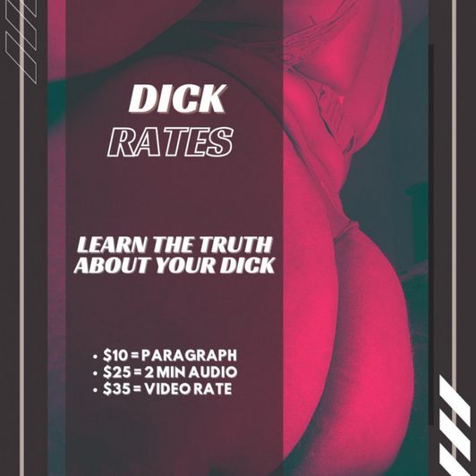 Video Dick Rates