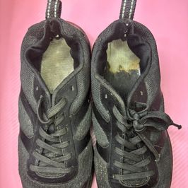 Footsteps of a Waitress Used Sneaks for You