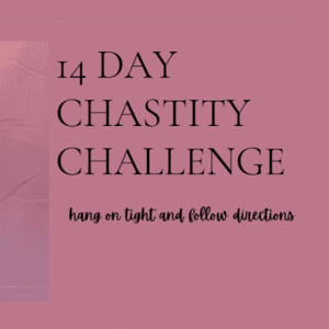 14 Days Chastity Challenge LockedForLucy