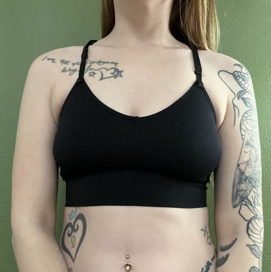 Black Sports Bra Bralette
