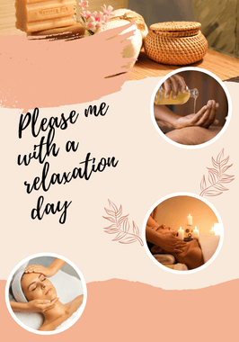 Spoil me with a massage