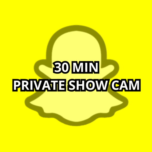 30 Min Private Show Cam
