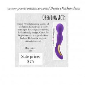 Opening Act Vibrator