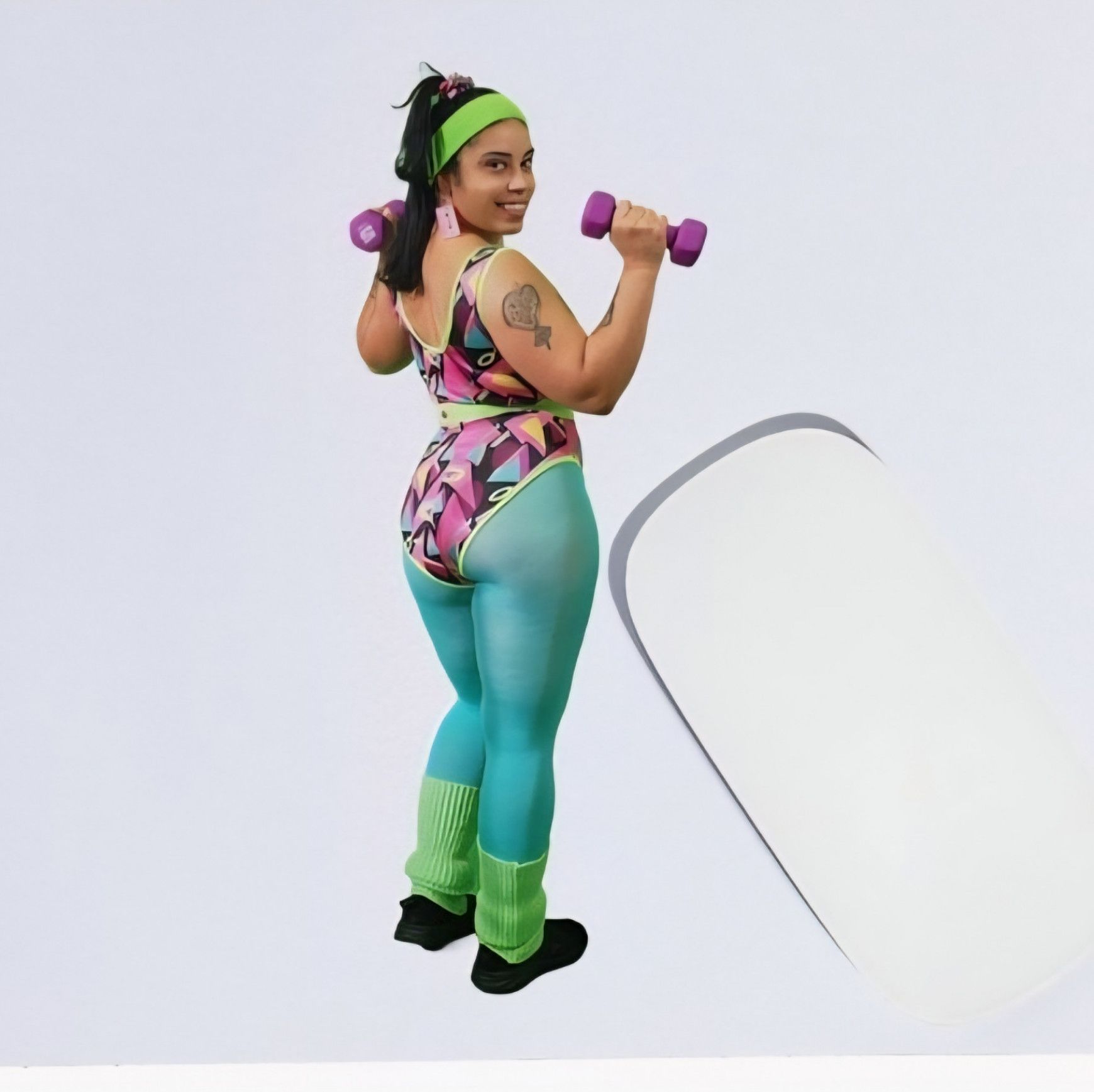 Custom Mousepad Back View