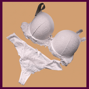 Jealous Stepmom Bra and panty set with hand written note