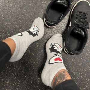 Work Socks Betty Boop Ankle Socks