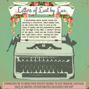 Handwritten Erotic Lust Letter