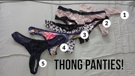 Thong panties