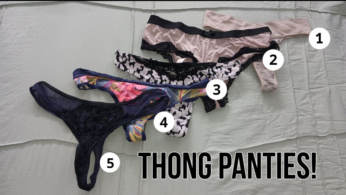 Thong panties
