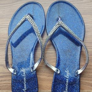 Plastic American Eagle Flip Flops