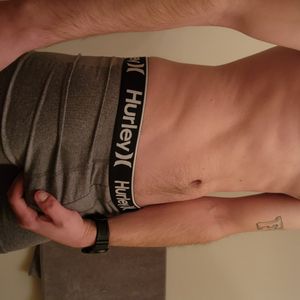 Grey boxer briefs