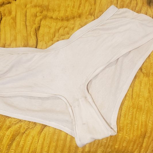 White Boyshort Panties