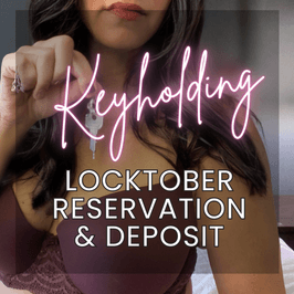 Locktober RESERVATION Get Your Spot Before I BOOK UP