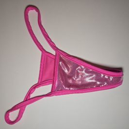 PInk Stripper Thong Panties